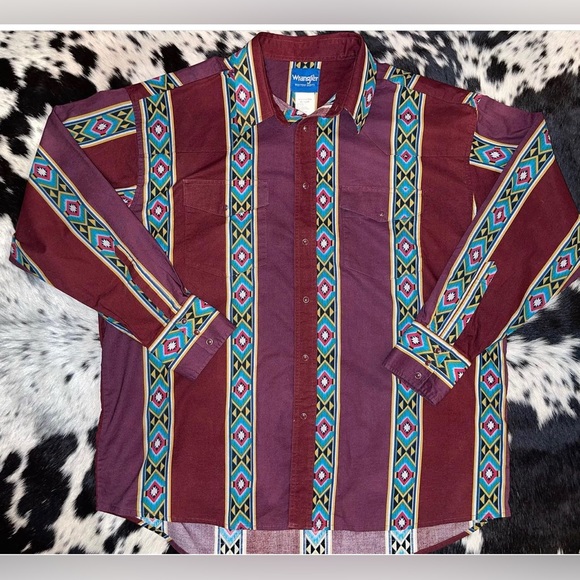 Vintage Wrangler Pearlsnap - Picture 1 of 2